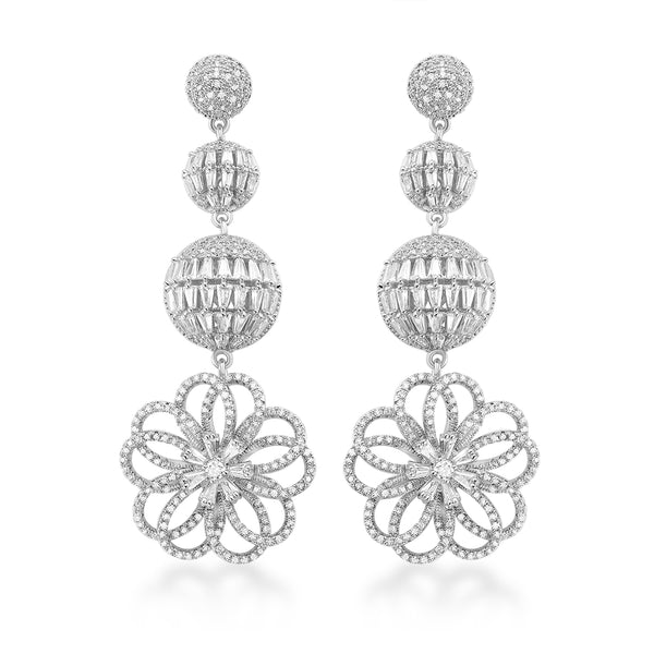 Enchanted Petals Eternity Earrings