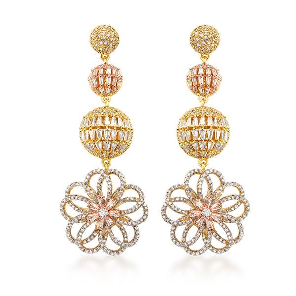 Enchanted Petals Eternity Earrings