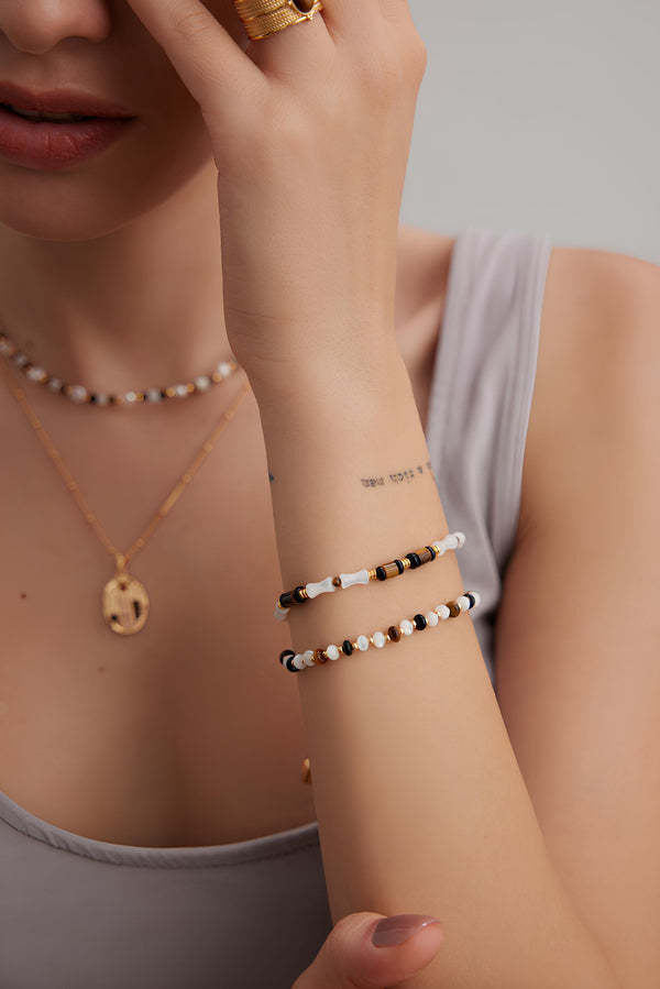 Sterling Silver Tiger's Eye Bracelet